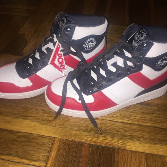 SOLD!! Pony City Wing High top Sneakers. 9.5 - Picture 4 of 8